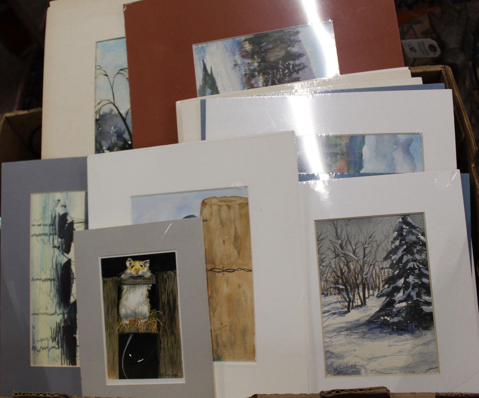 Lot of Decorative Watercolors (1 of 7)