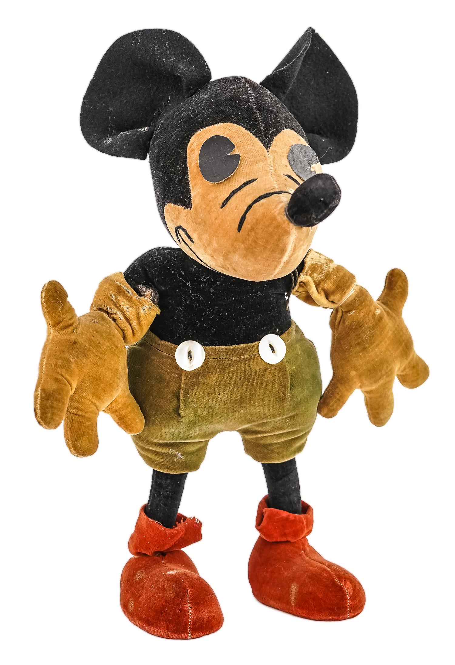 1930's Steiff Cloth Mickey Mouse Doll (1 of 6)