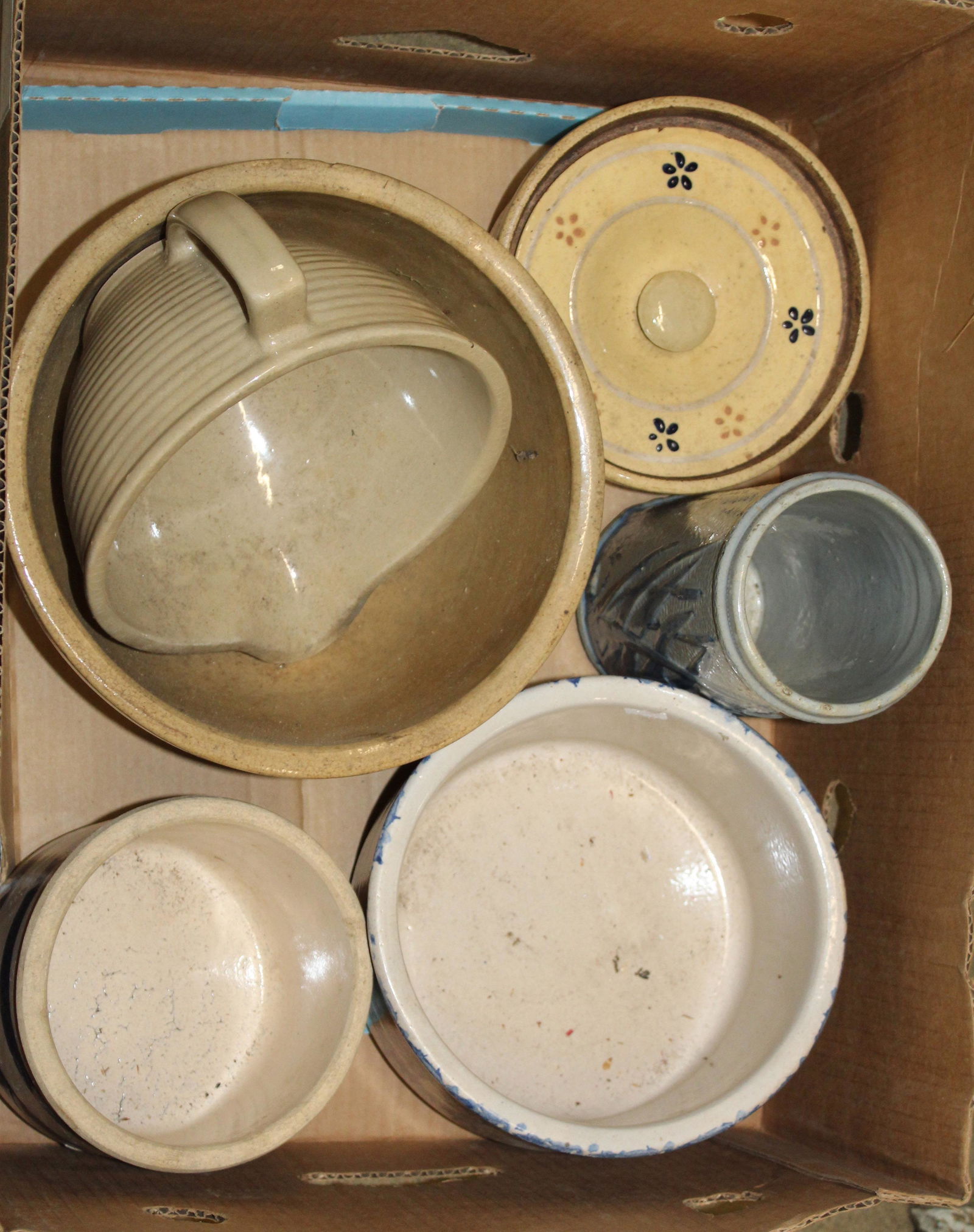 6 pcs. of Country Earthenware (1 of 2)