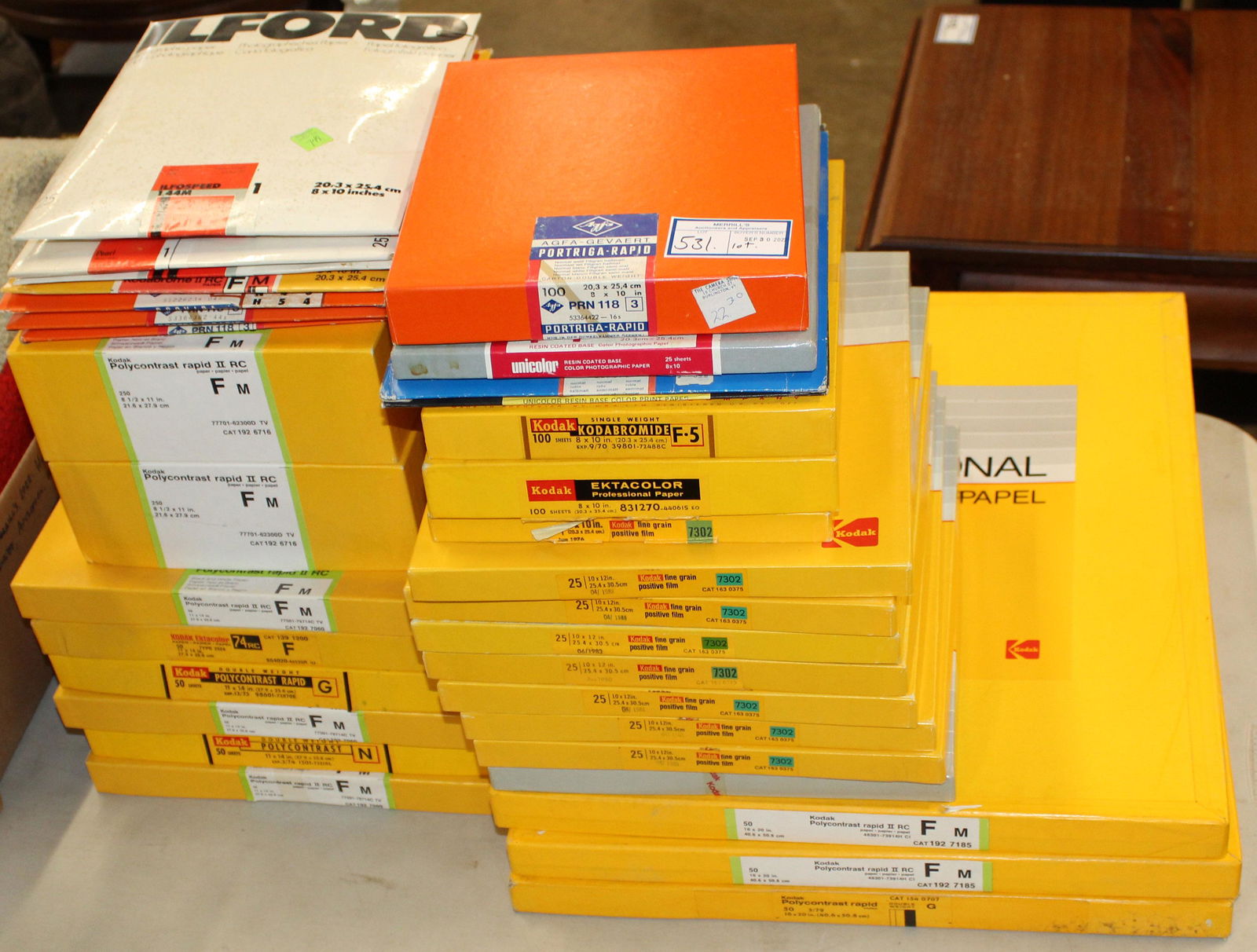 Lot of Photographic Paper (1 of 3)