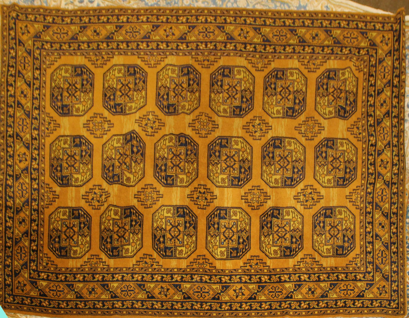 Late 20th c Machine Made Persian Style Carpet (1 of 3)