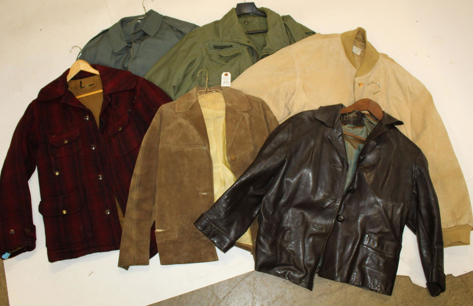 Men's Coats including US Army, Wool, Leather (1 of 3)