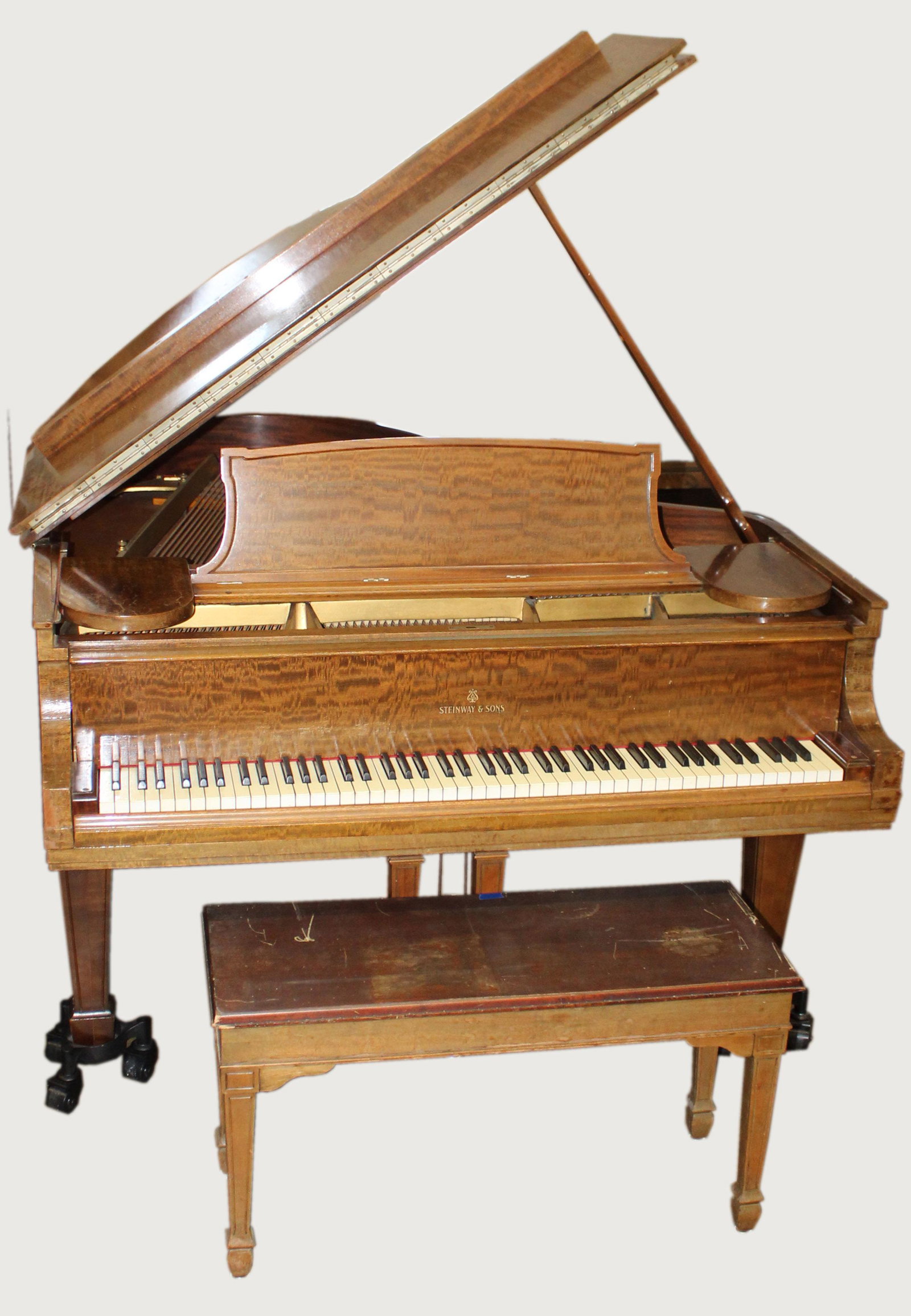 Steinway Model O Grand Piano (1 of 9)