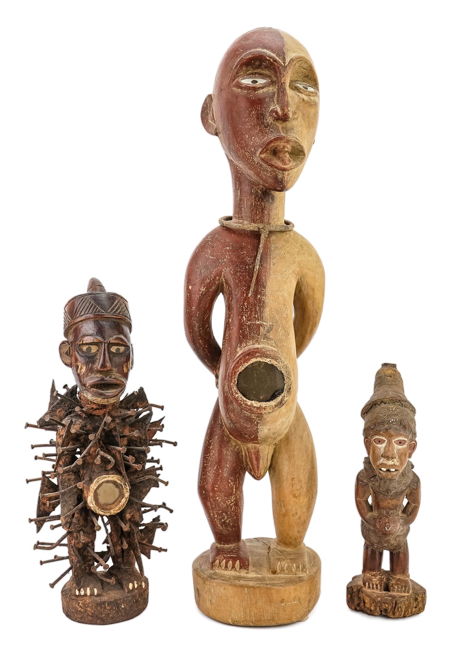 Three N'kisi Fetishes (1 of 4)