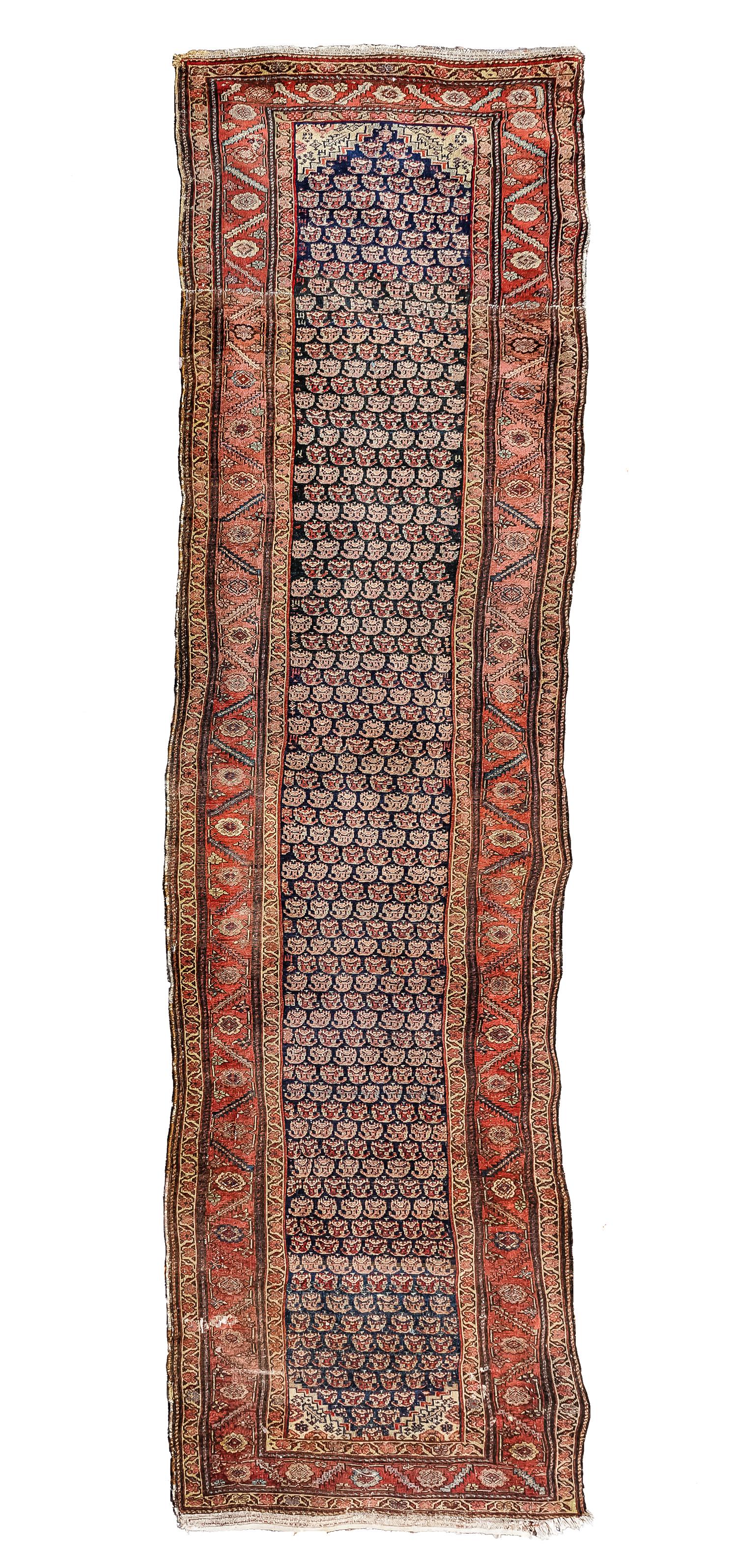 Early 20th c Persian Hamadan Runner (1 of 3)