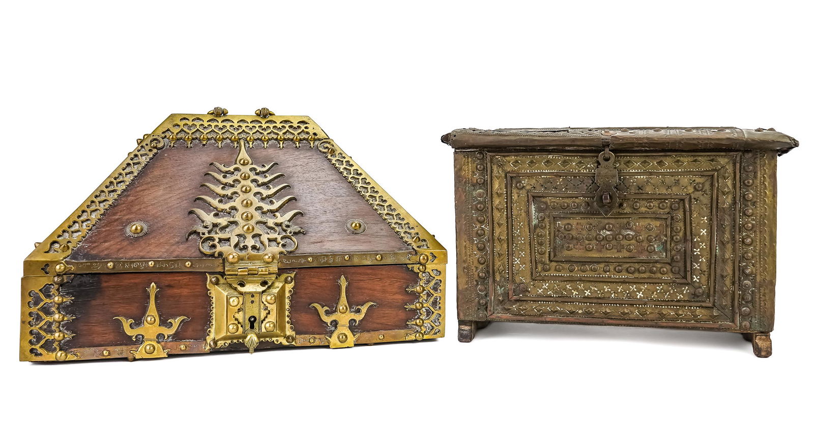 Two Indian Dowry Chests (1 of 7)