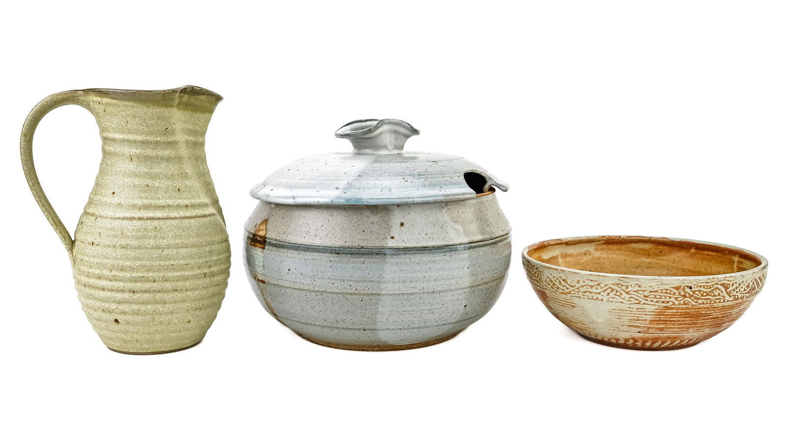 Three Pieces of Art Pottery (1 of 4)