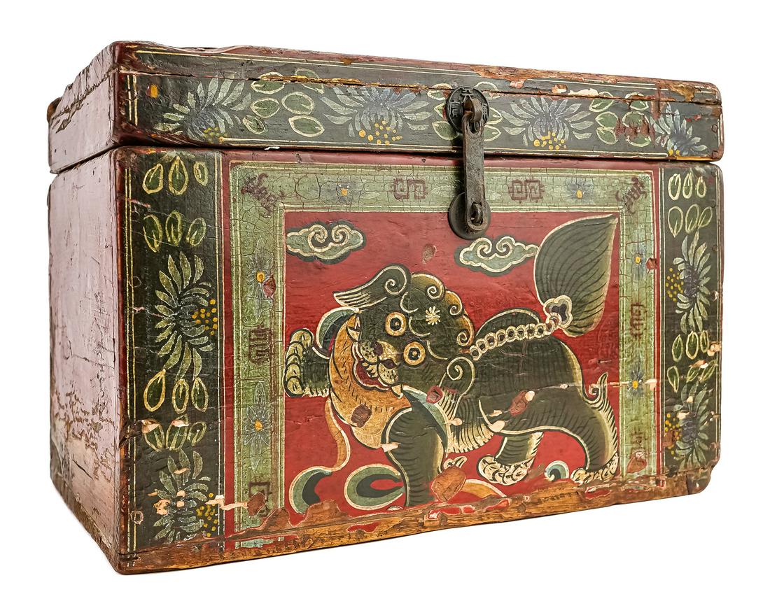 Tibetan Laquered Box (1 of 5)