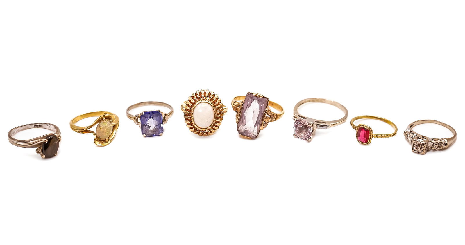 8 Various 14k Gold Rings (1 of 4)