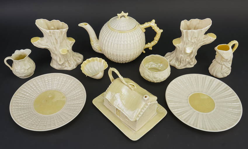 Collection Of Belleek China, Incl. Limpet