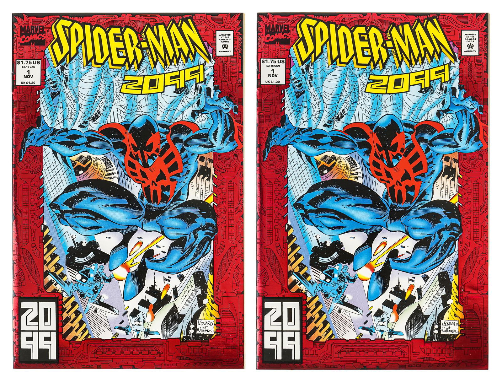 2 Spider-Man 2099 #1 Comic Books (1 of 5)