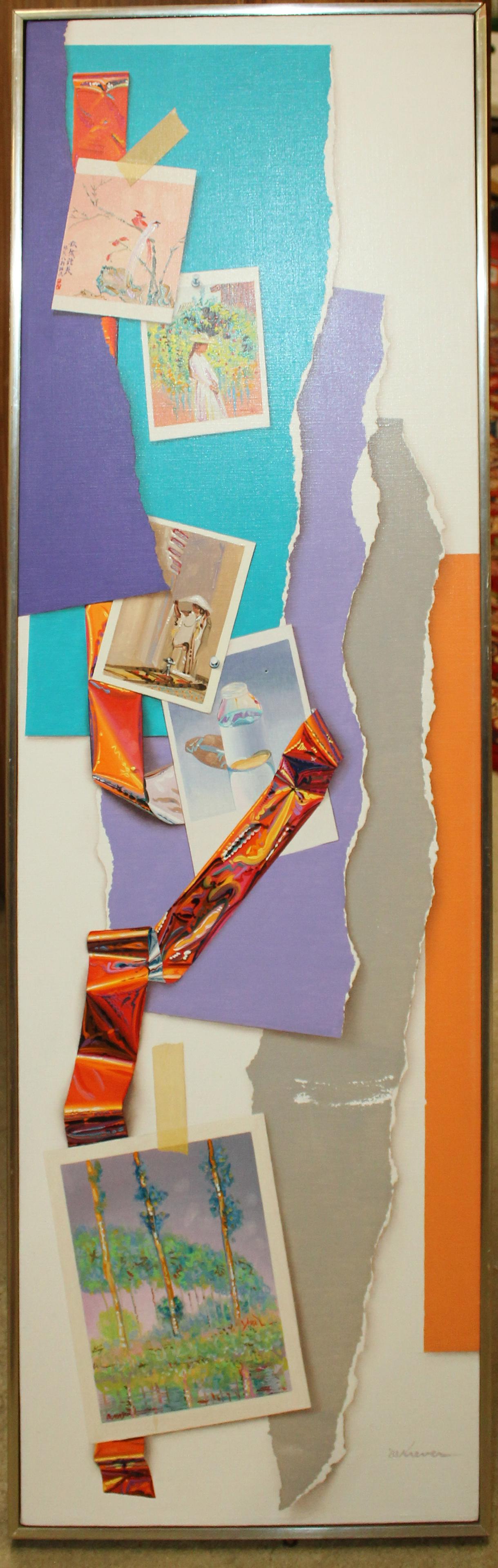 Eric Krever (AM 20th c ) Tromp L'oeil (1 of 4)