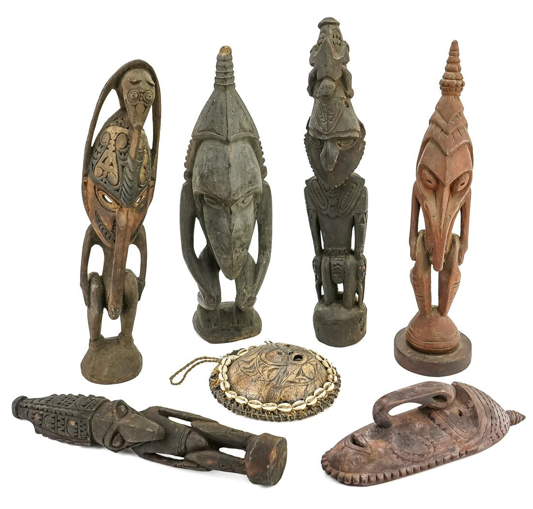 Collection of Papuan Carvings (1 of 3)