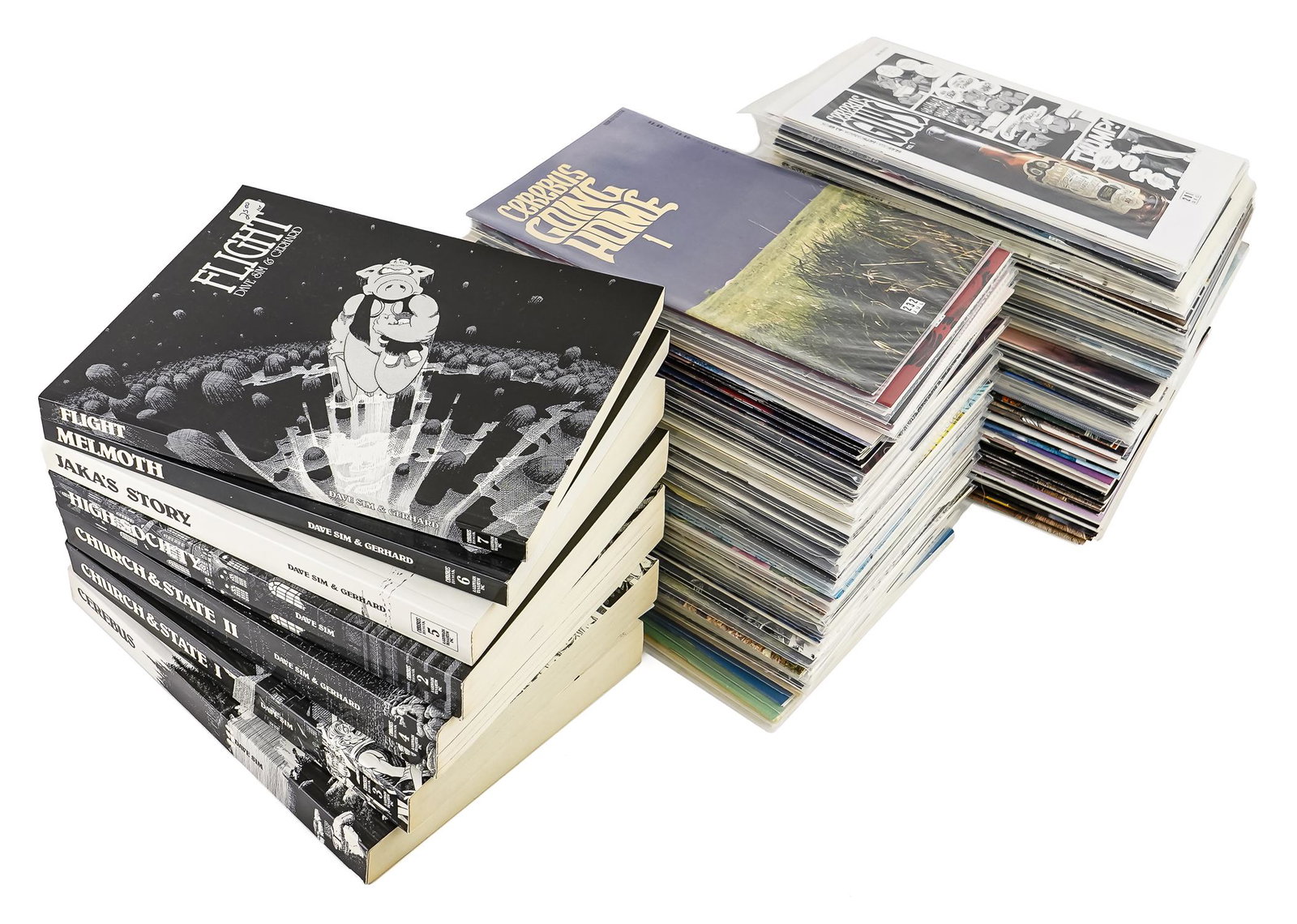 Modern Era Cerebus Comic Books (1 of 5)