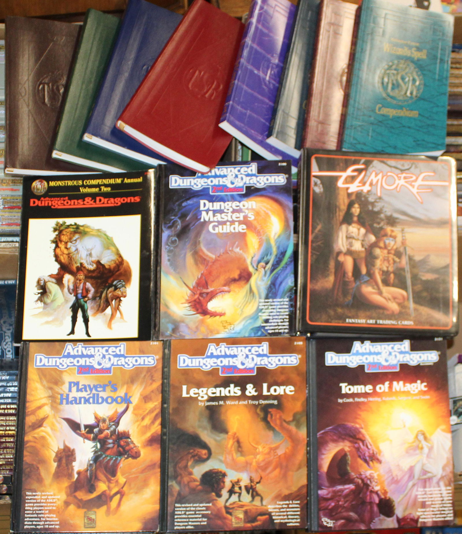 Advanced Dungeons and Dragons 2nd Ed Books (1 of 4)