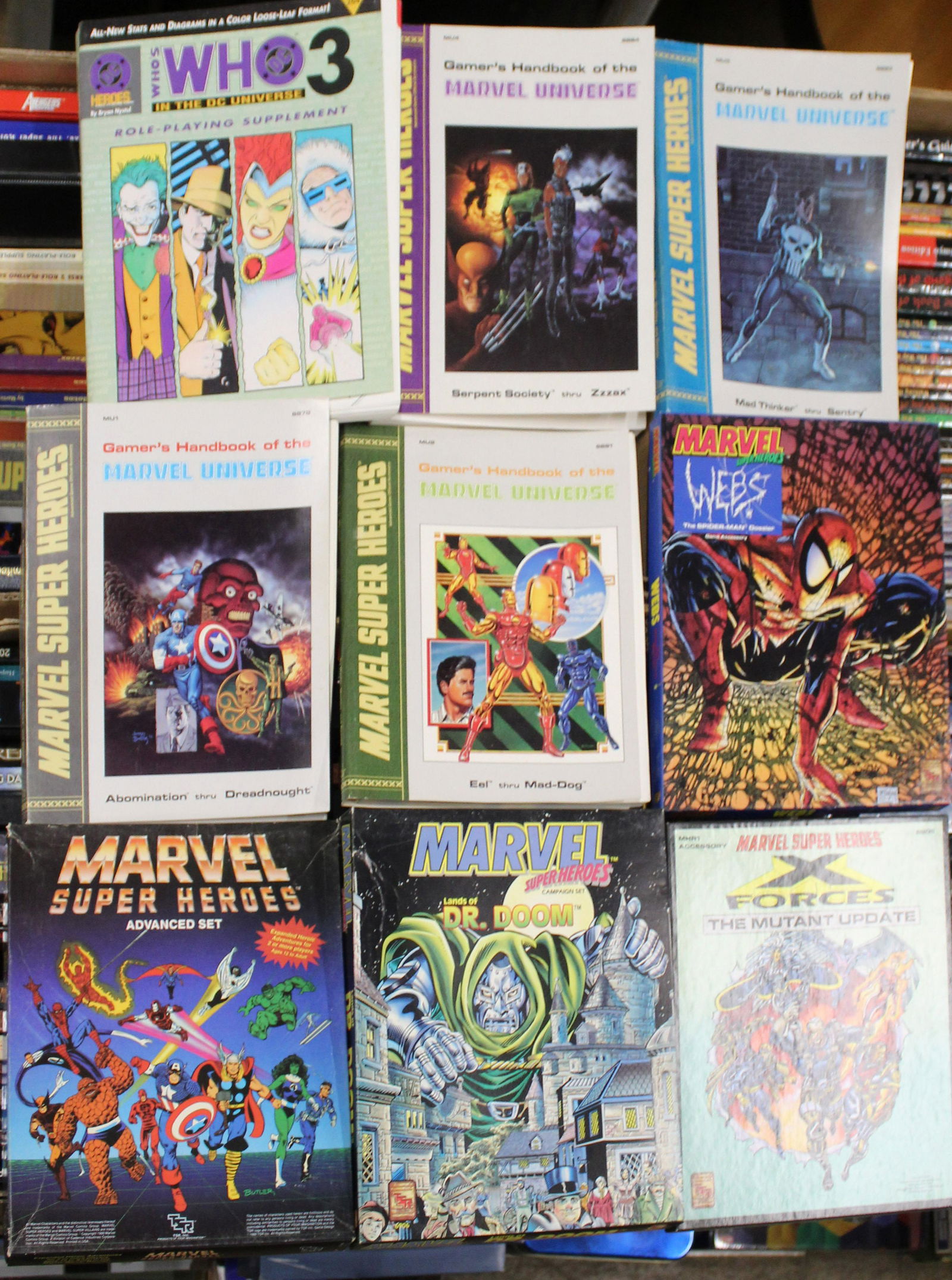 marvel tsr
