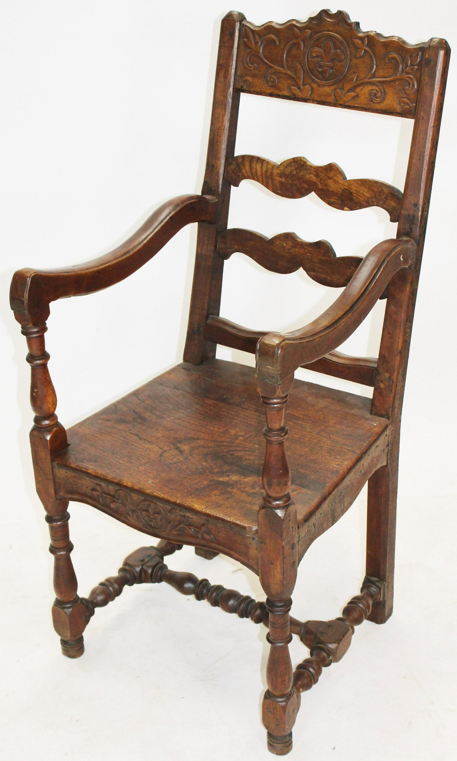 18th c French Provincial Chair (1 of 3)