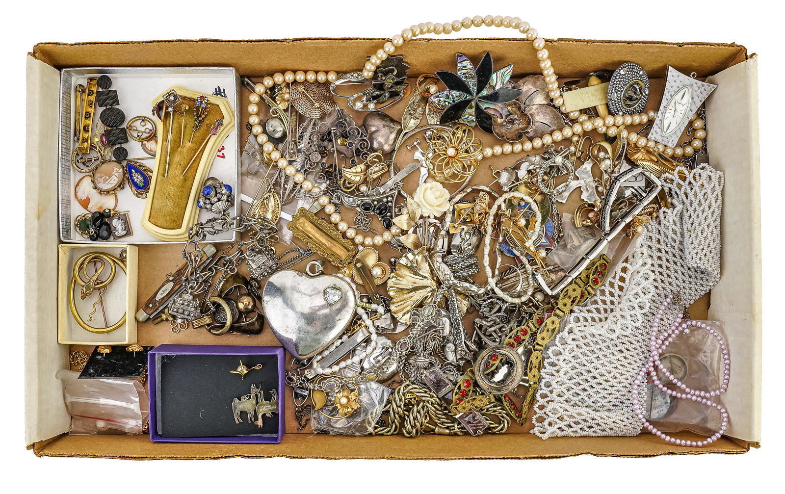 Group of Victorian & Costume Jewelry (1 of 1)