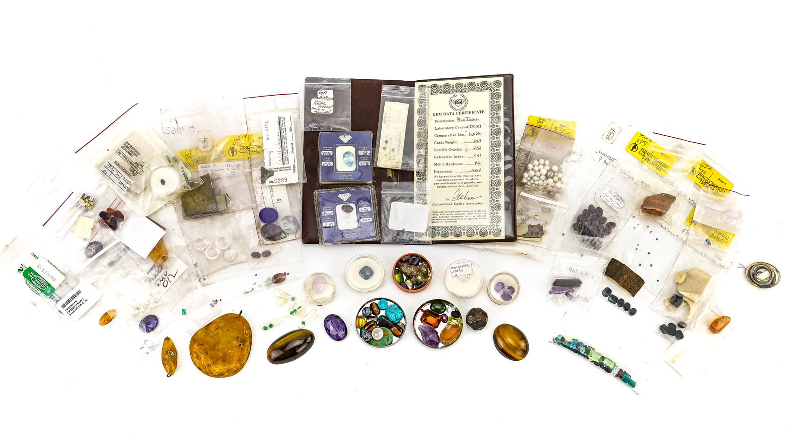 Large Group of Various Loose Stones & Metals (1 of 4)