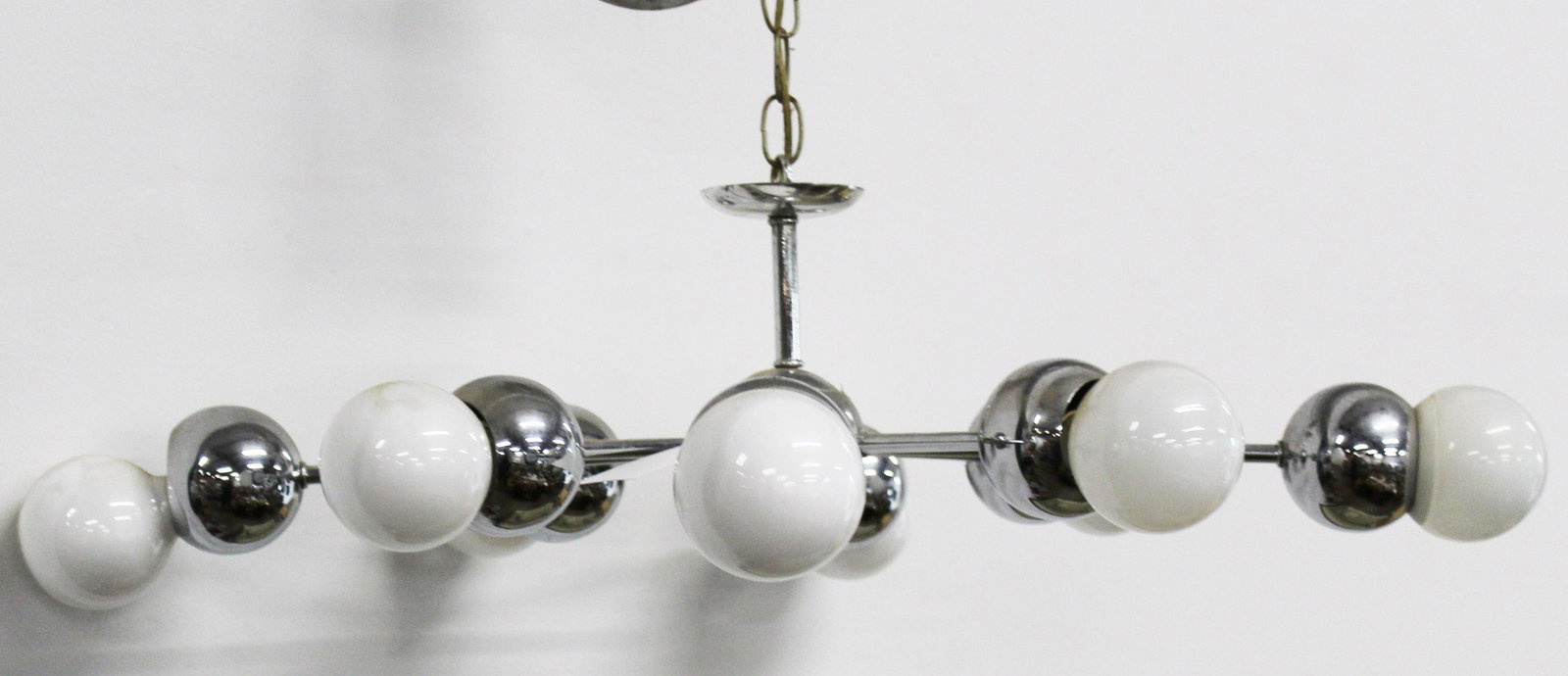 Mid Century Chrome Sputnik lighting fixture (1 of 2)