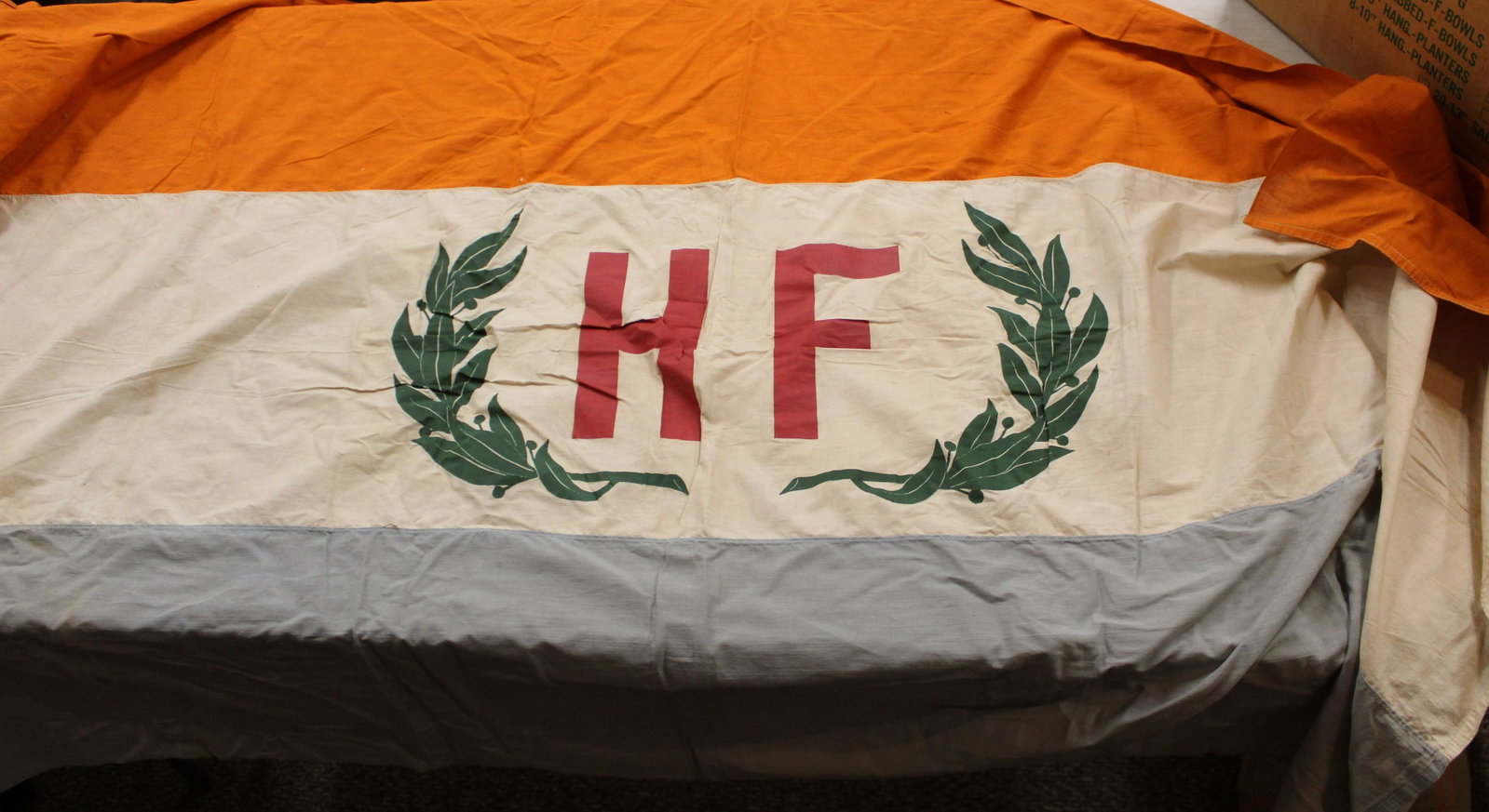 Hudson Fulton Flag, WWI Jackets, Pants: 1909 Hudson Fulton Celebration flag, US WWI era jackets, riding pants