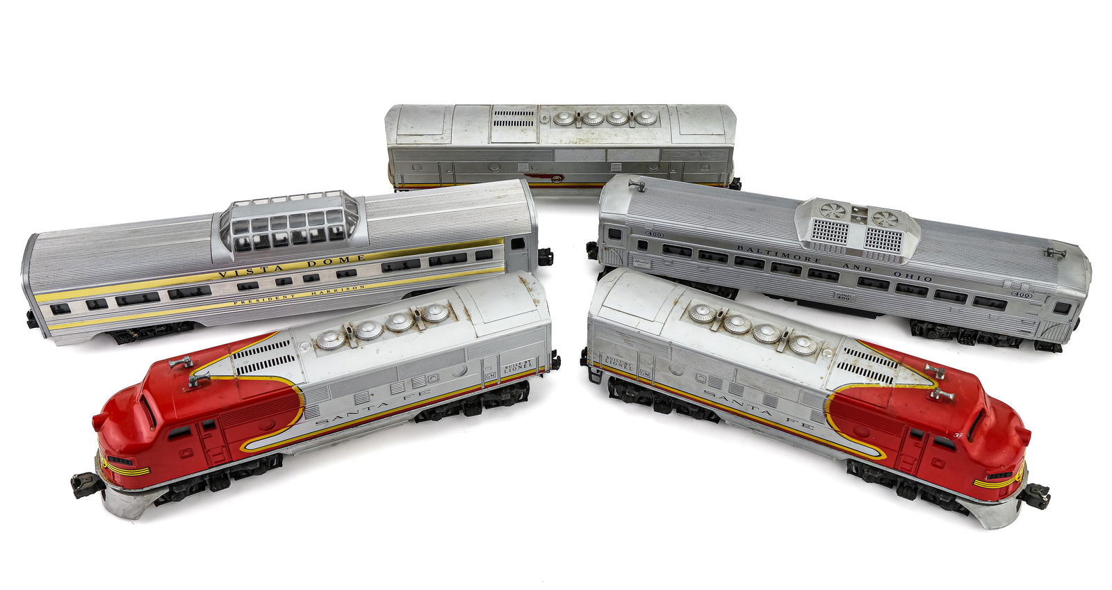 Lionel Santa Fe, Baltimore Engines, Tender (1 of 3)