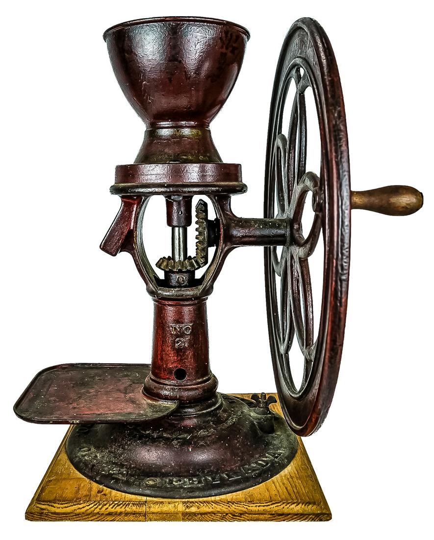 Large Enterprise Cast Iron Coffee Grinder (1 of 4)