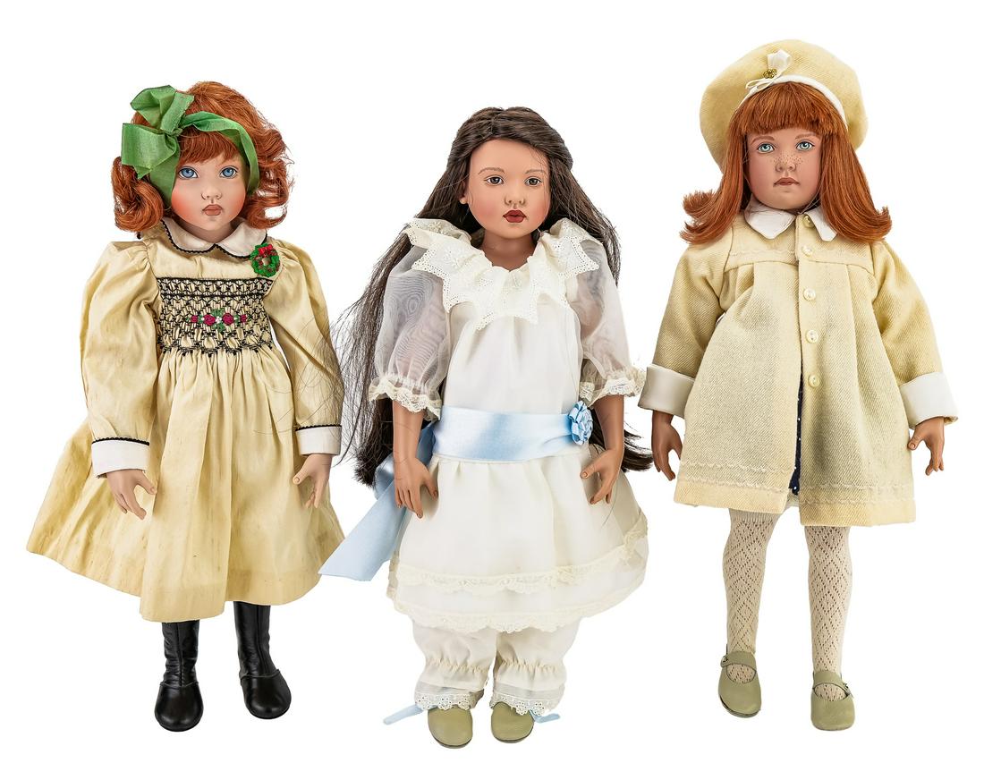 3 Helen Kish Modern Vinyl 16" Dolls (1 of 6)