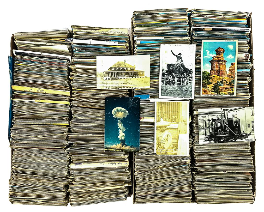 Large Collection of Mid 20th C. Postcards (1 of 2)