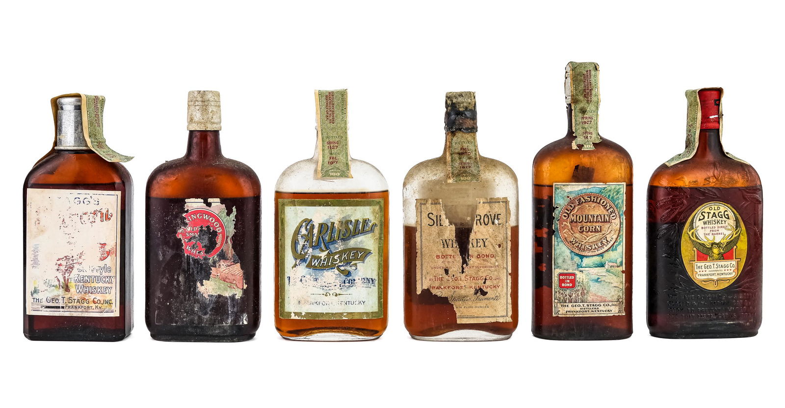 Six Bottles of G. Stagg Prohibition Whiskey (1 of 4)