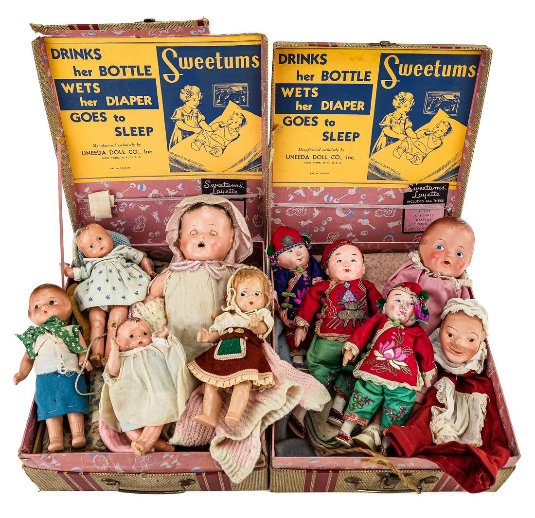 Vintage Composition Dolls, Puppet (1 of 2)