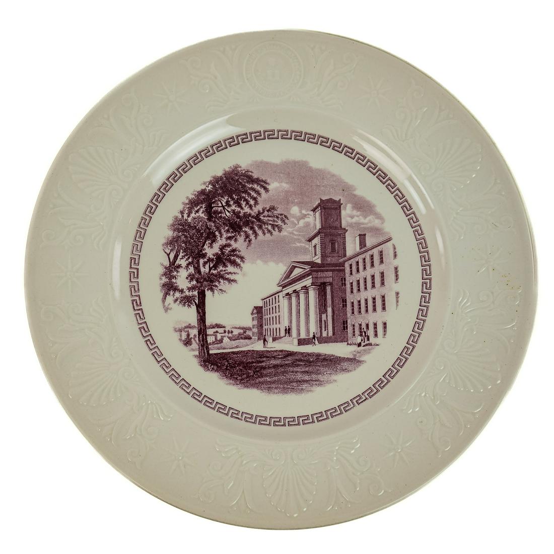10 Wedgwood Amherst College Dinner Plates (1 of 2)