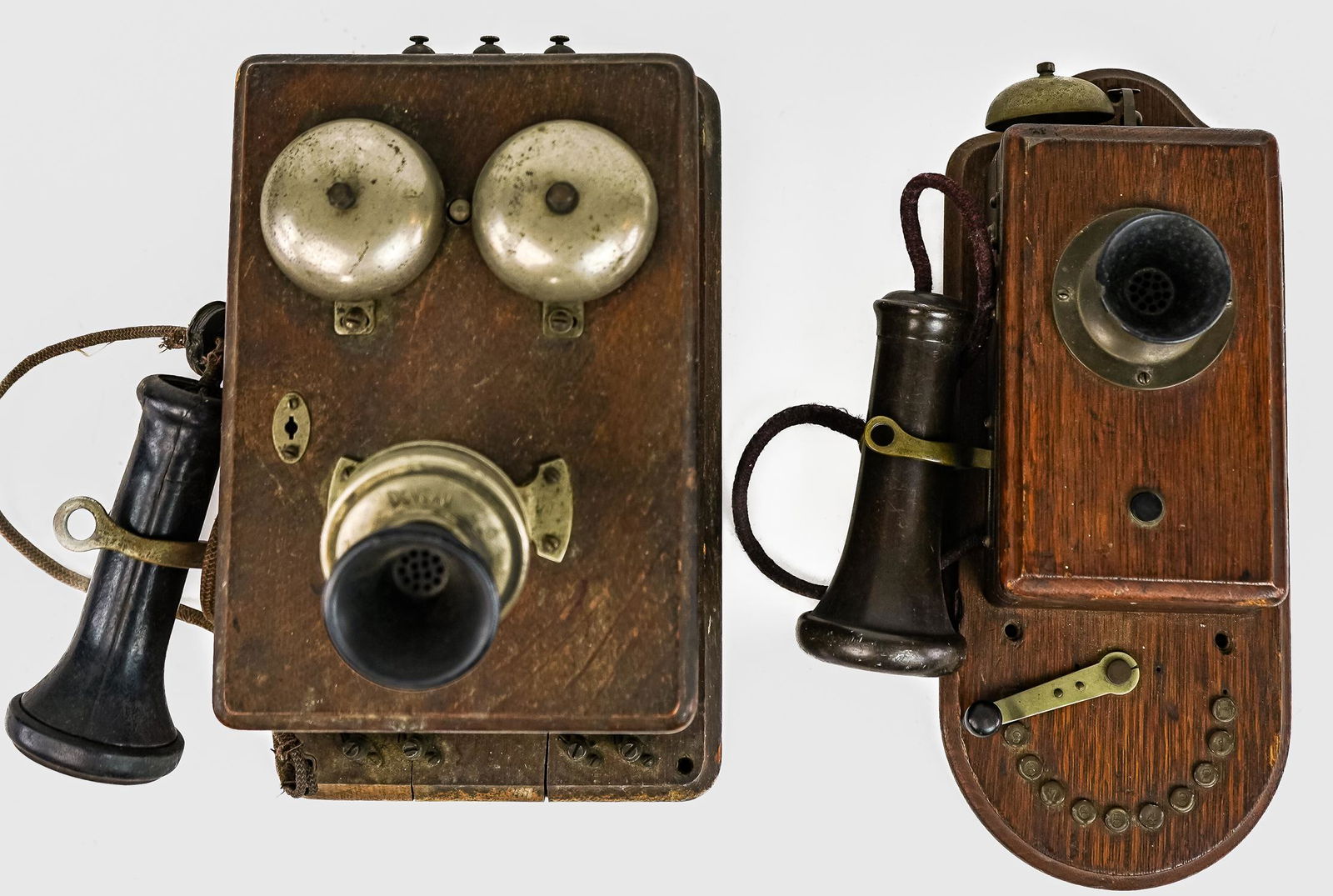 Six Telephones and Intercom Receivers (1 of 3)