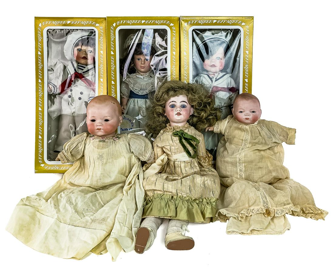 Bye-Lo, Effanbee, Bisque Dolls (1 of 5)