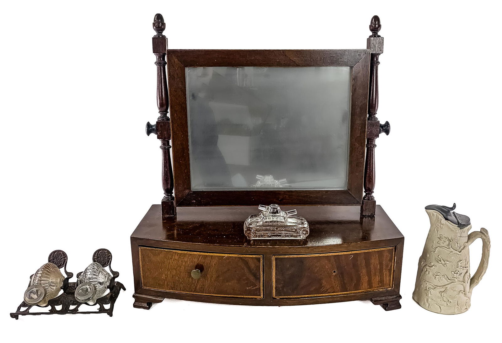 Bennington Pottery, Shaving Mirror, Assorted Smalls (1 of 3)