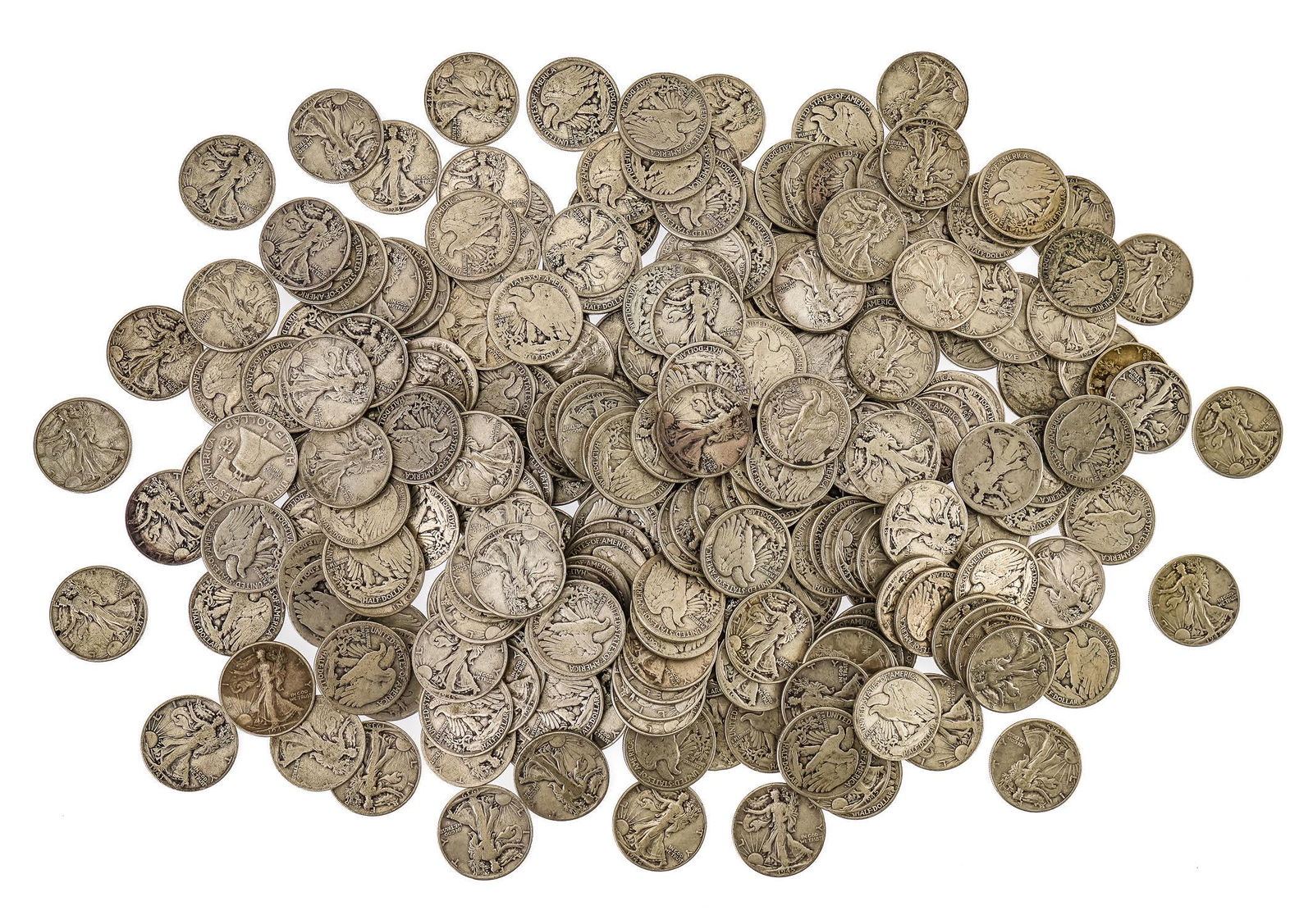 US Walking Liberty Silver Half Dollars (1 of 1)