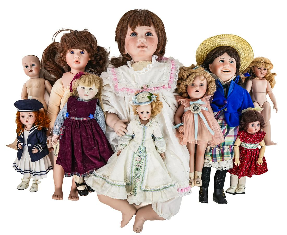 Modern Bisque Dolls (1 of 3)