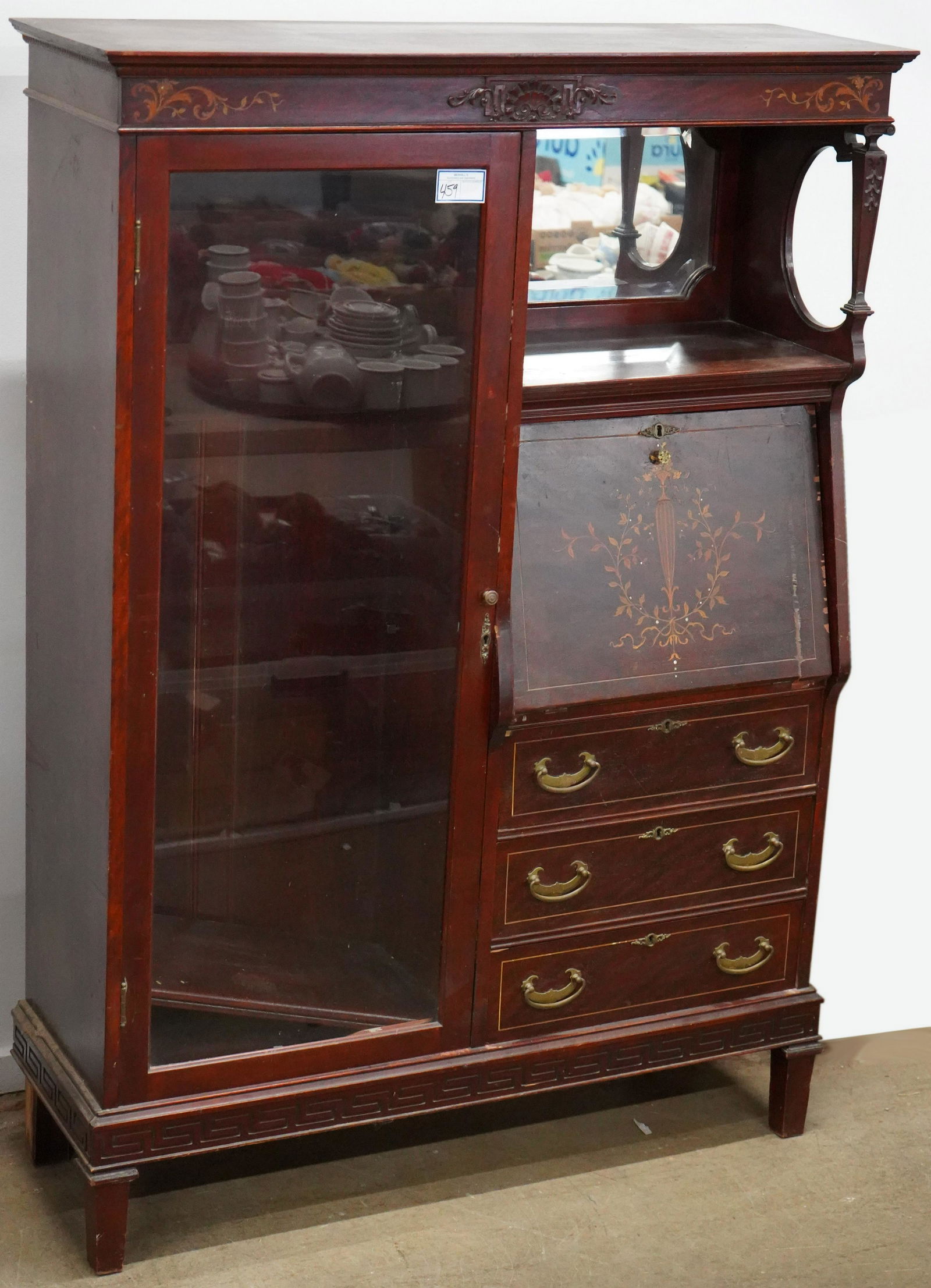 Art Nouveau Side by Side Desk (1 of 2)