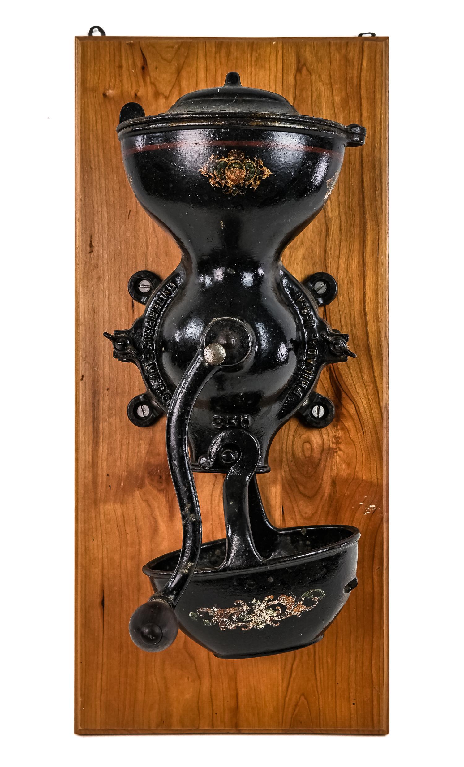 Enterprise 350 Cast Iron Wall Coffee Grinder (1 of 2)