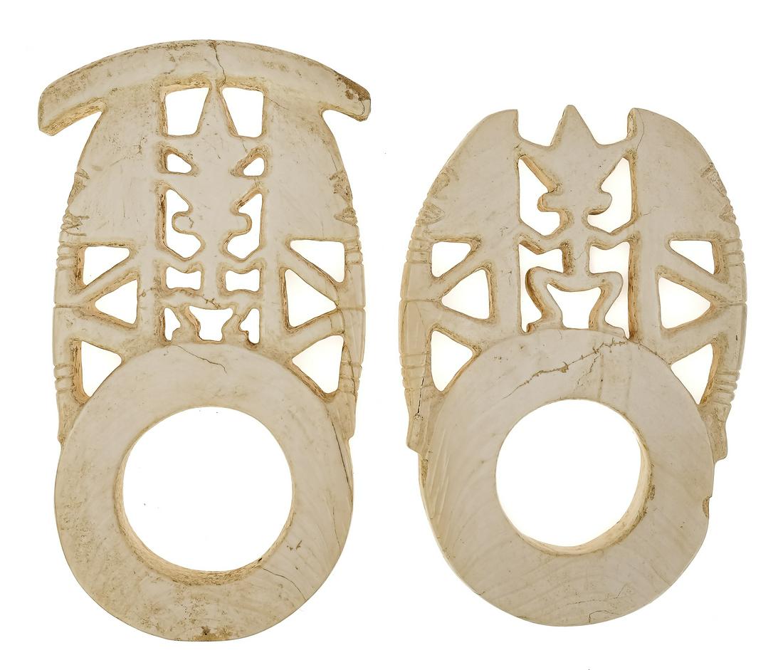 Two Solomon Islands Bavara Grave Ornaments (1 of 3)