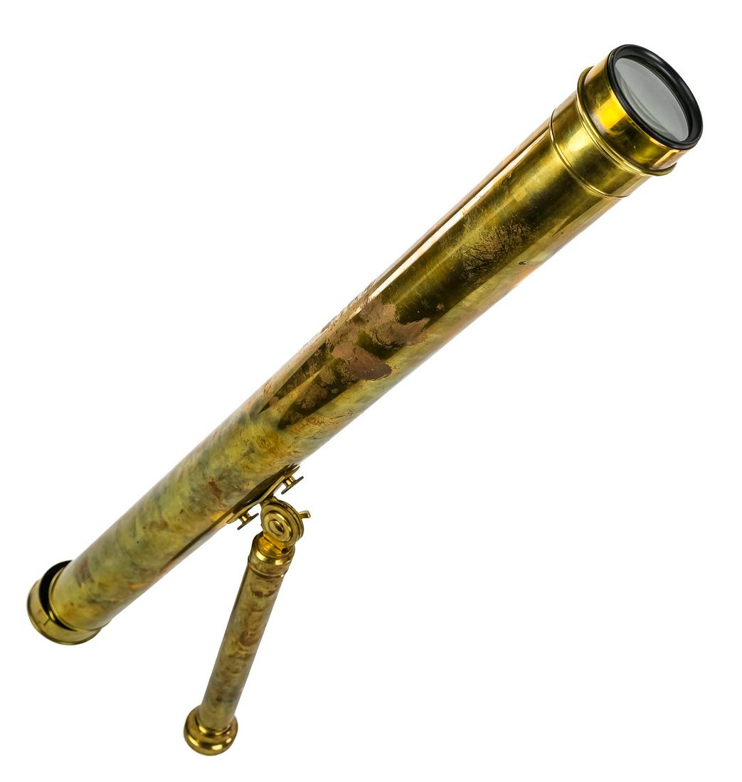 Vintage Cased Brass Telescope (1 of 4)