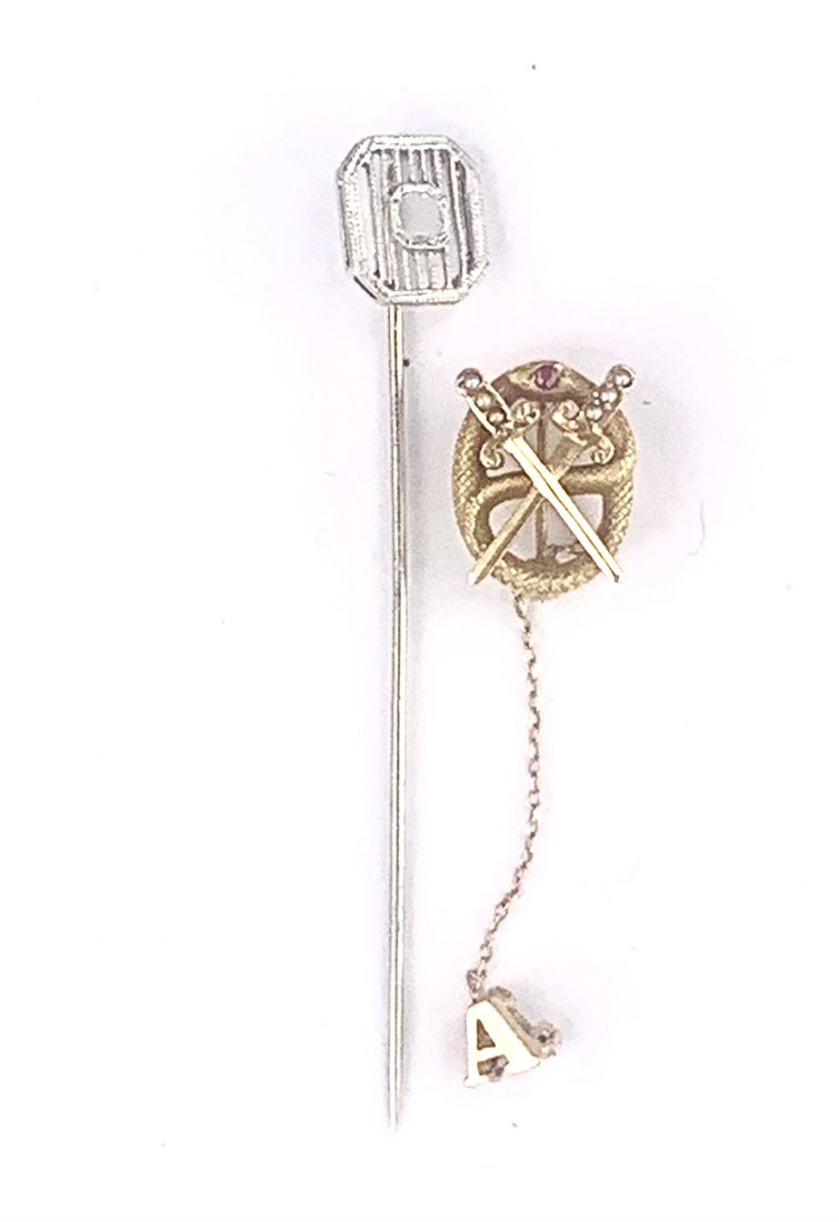 2 Vintage Stick Pins (1 of 1)
