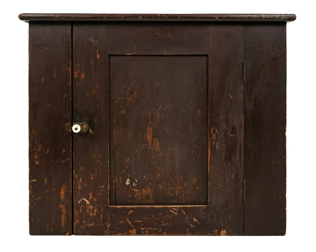 19th c hanging cupboard (1 of 3)
