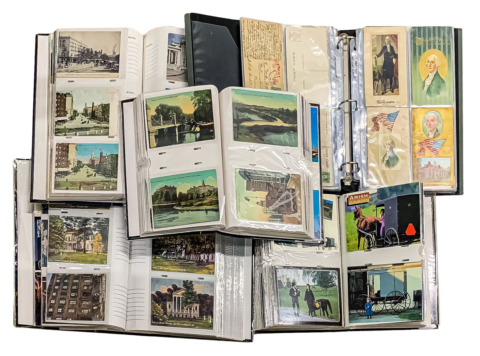 5 Albums of Postcards Including Maine (1 of 3)