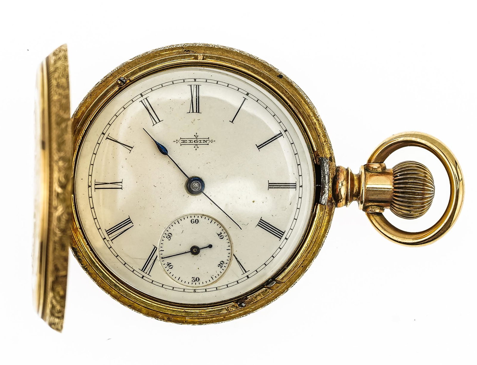 Elgin Ladies Hunter Case Pocket Watch (1 of 5)