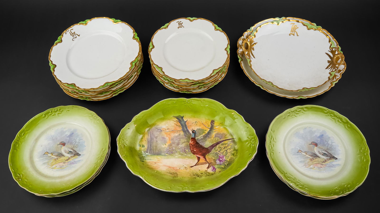 Limoges Plates, 7 pc. Game Bird Serving Set (1 of 1)