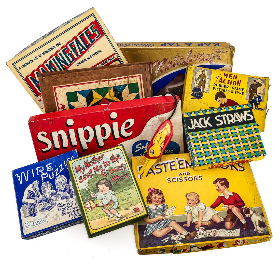 Early 20th c Toys, Games, & Puzzles (1 of 1)