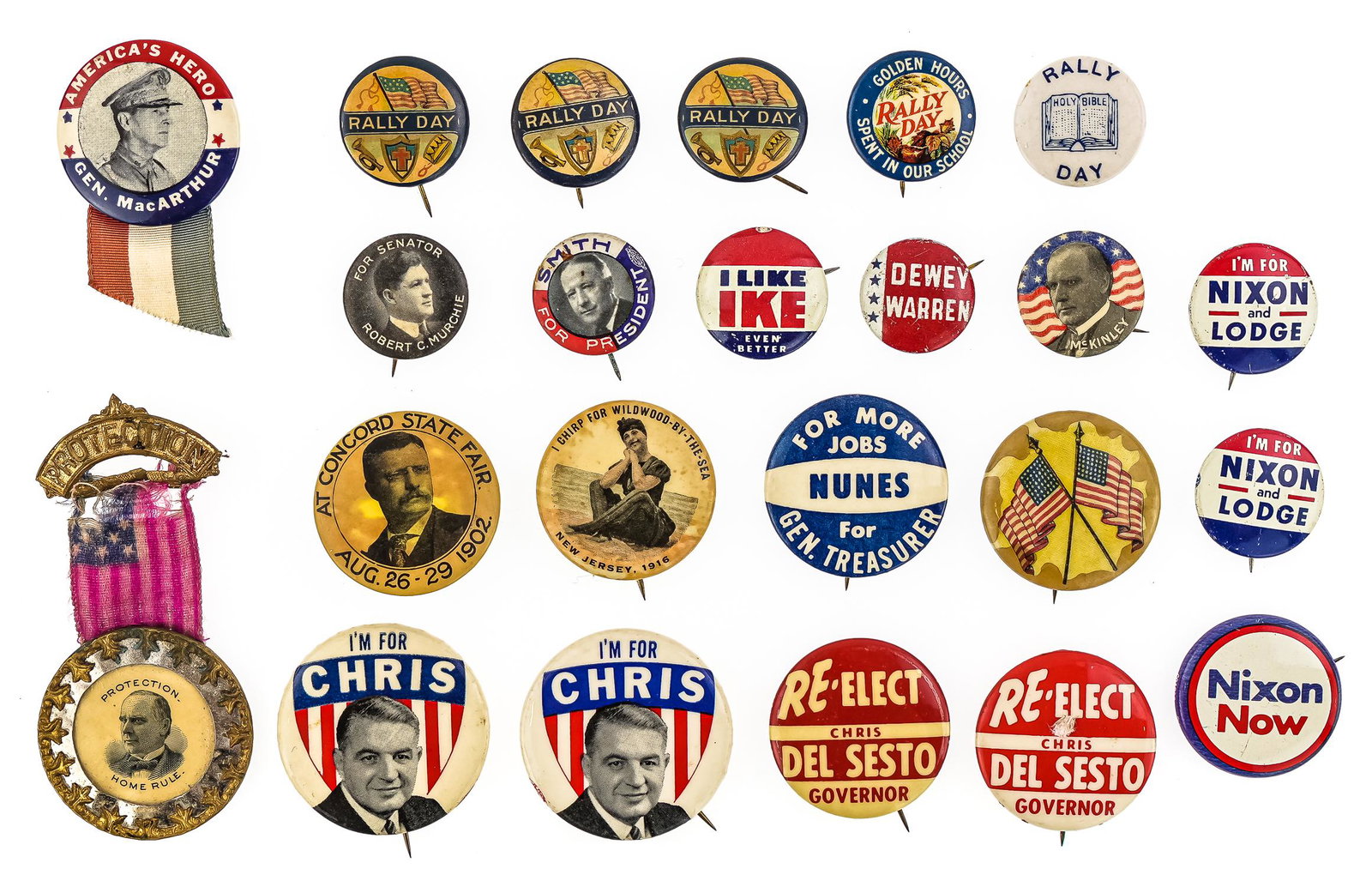 Collection of Political Pins (1 of 1)