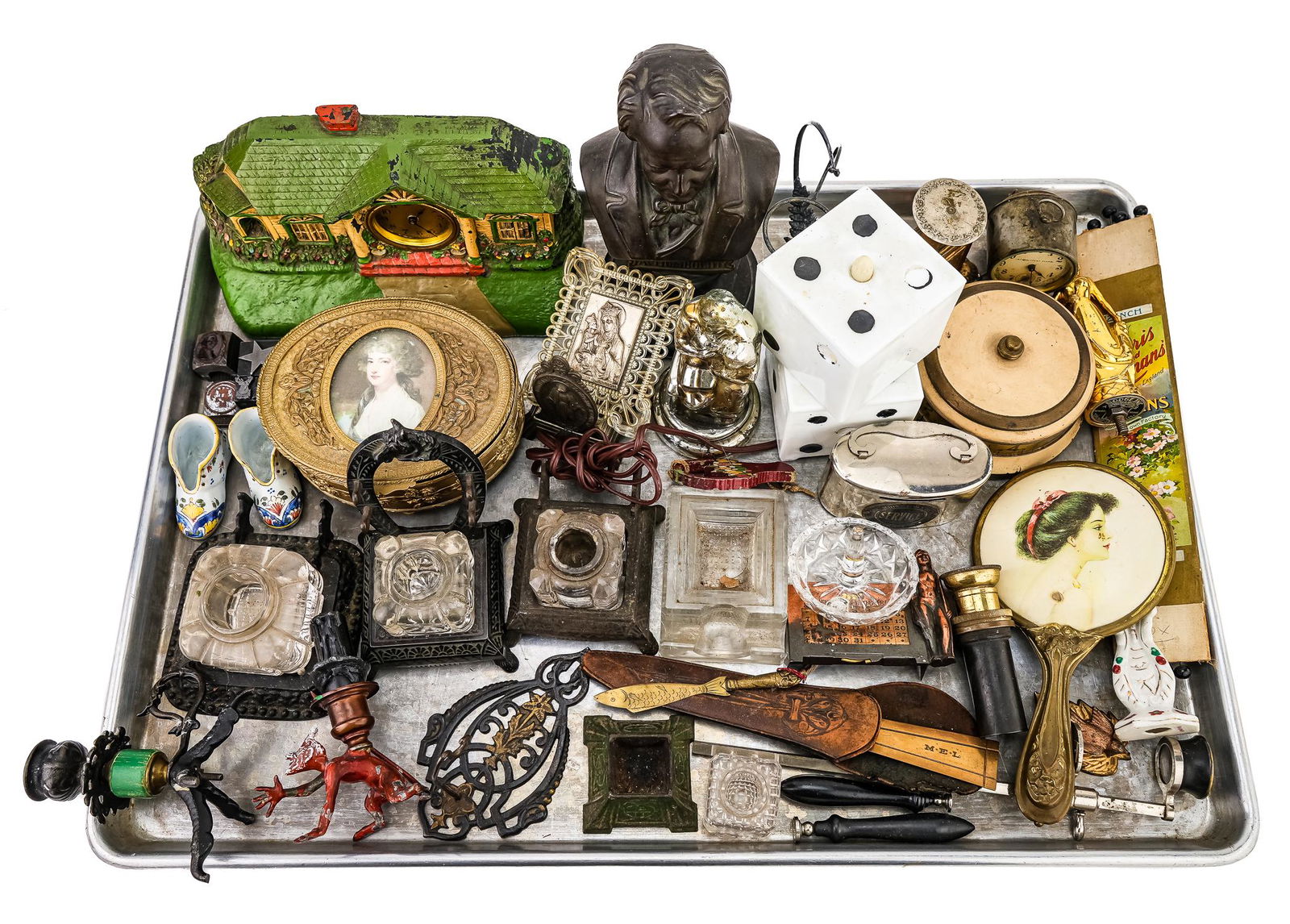 Desk Accessories, Inkwells, Small Collectibles (1 of 2)