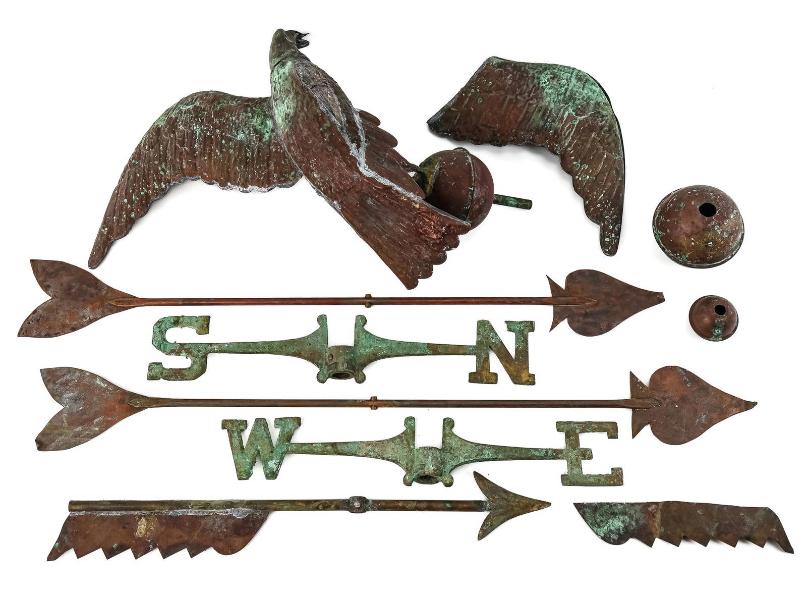 Copper Raven Weathervane Auction